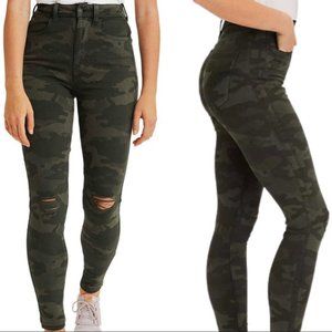 American Eagle Curvy Super High Rise Jegging 0L LN